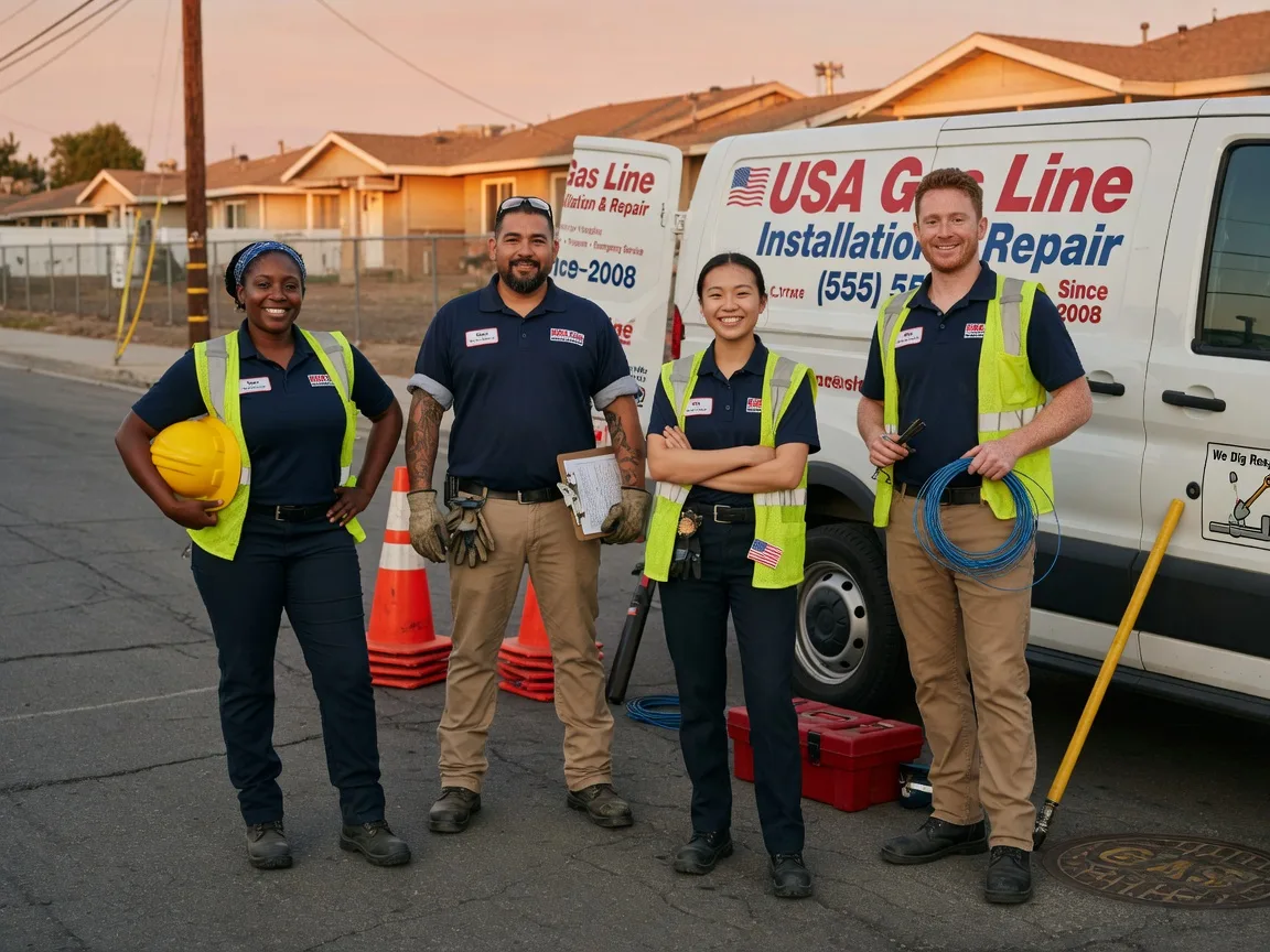 Gas Line Installation company in Vandalia, OH